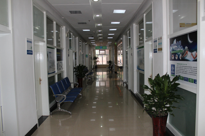 成都华西棕南精神医院走廊